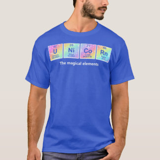 Unicorn Chemistry Magic Inslag T Shirt