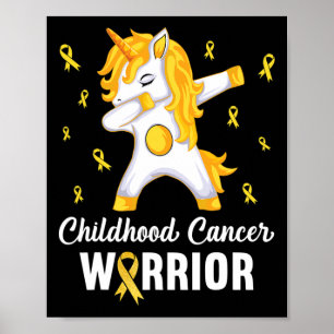 Unicorn Childature Cancer Warrior i september Poster
