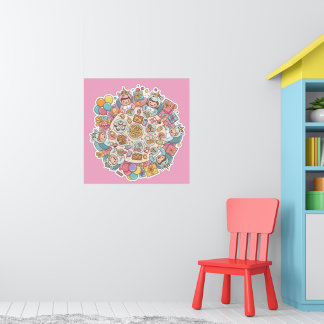 Unicorn Children's Party Poster