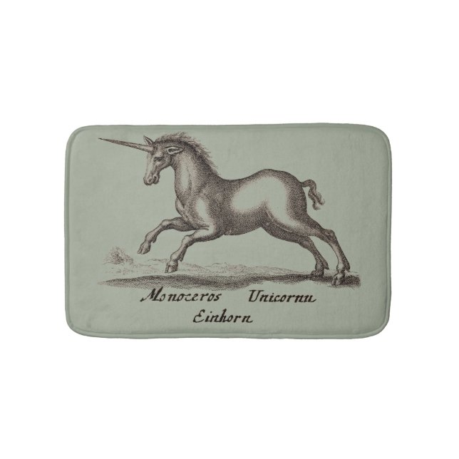Unicorn Classic Running Magic Woodland Creature Badrumsmatta (Framsidan)