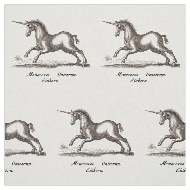 Unicorn Classic Running Magic Woodland Creature Tyg (Provkarta)