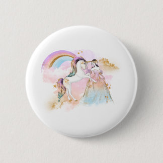 Unicorn Clipart Rainbow Fairytale Knapp