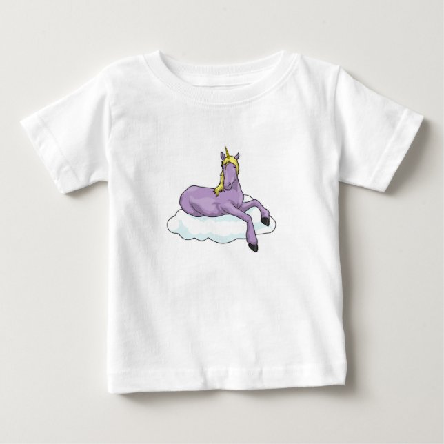 Unicorn Cloud T Shirt (Framsida)