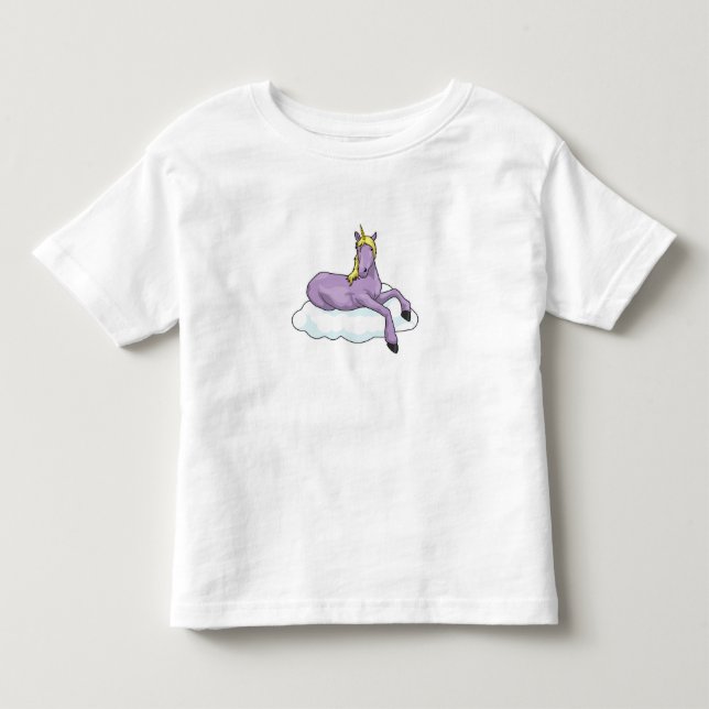 Unicorn Cloud T Shirt (Framsida)