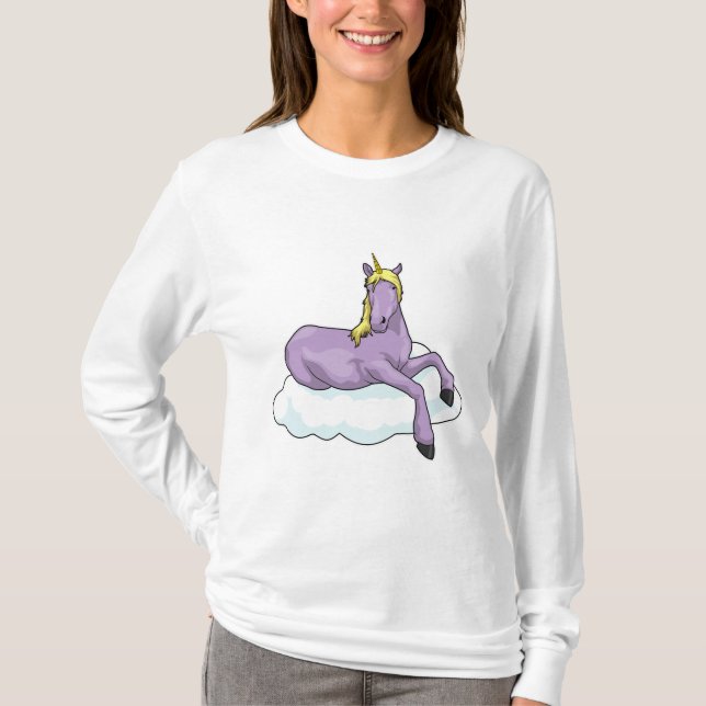 Unicorn Cloud T Shirt (Framsida)
