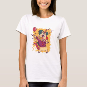Unicorn Clown T Shirt