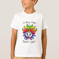 Unicorn Crazy Hair bryr sig inte om kul