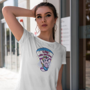 Unicorn Creature Paragliding T Shirt