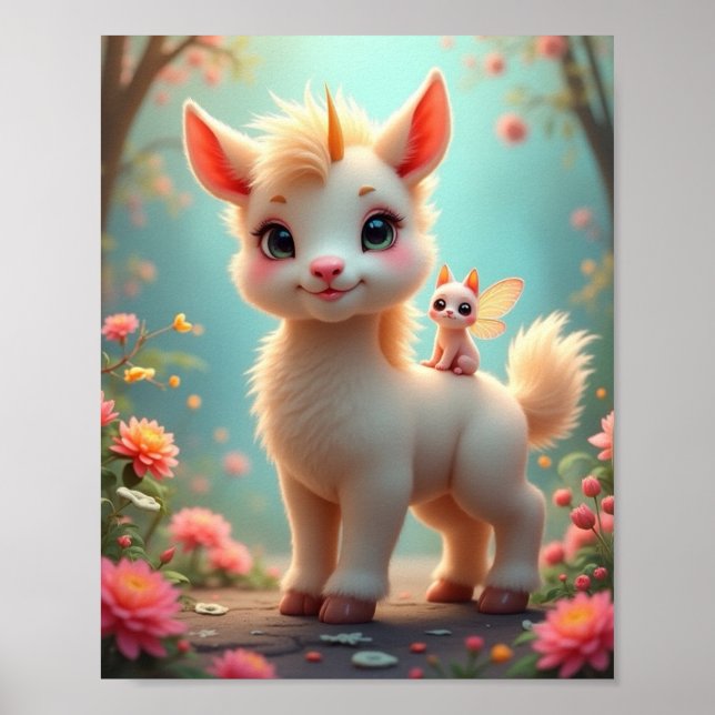 Unicorn Creature Poster (Framsidan)
