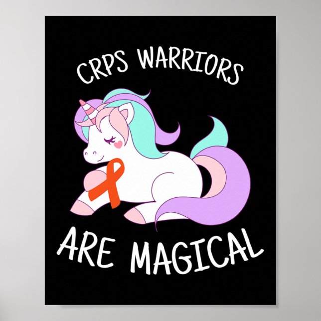 Unicorn Crps Warrior Rsd Crps Awareness 1 Poster (Framsidan)