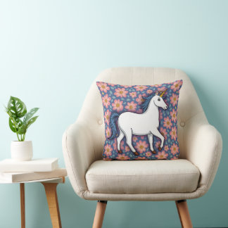 Unicorn cushion kudde