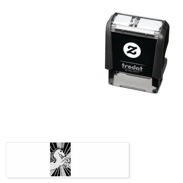 Unicorn Customize it Självfärgande Stämpel (In Situ)