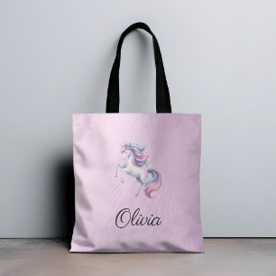 Unicorn Cute Magic Watercolor Tygkasse