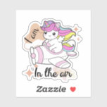 Unicorn cute sticker design  klistermärken<br><div class="desc">Cute unicorn sticker design</div>
