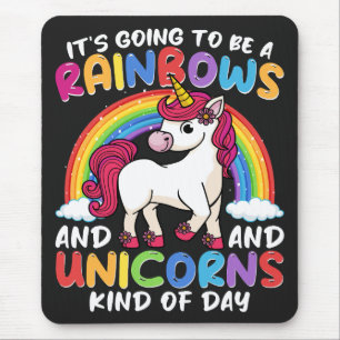 Unicorn Cute Whimsical Funny Rainbows and Unicorns Musmatta