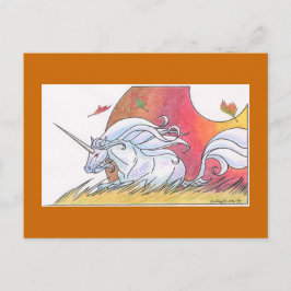 Unicorn Cycle - hösten ©1999 Vykort
