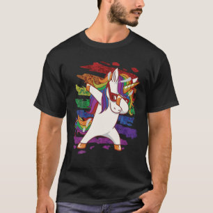 Unicorn Dabbing Pose T Shirt