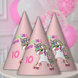 Unicorn Dabbing Roller Skating Birthday