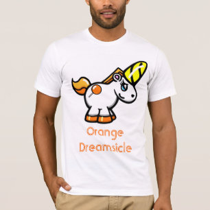 Unicorn!! Den orange Dreamsiclen T-shirt