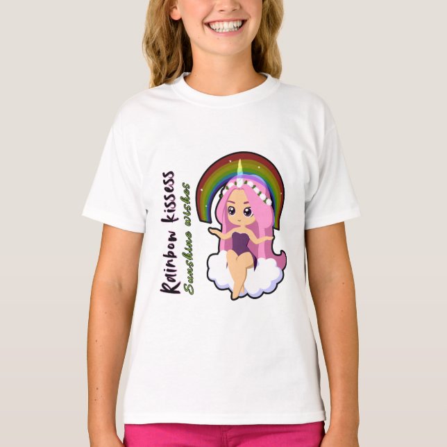 Unicorn-design för Unicorn älskare T Shirt (Framsida)