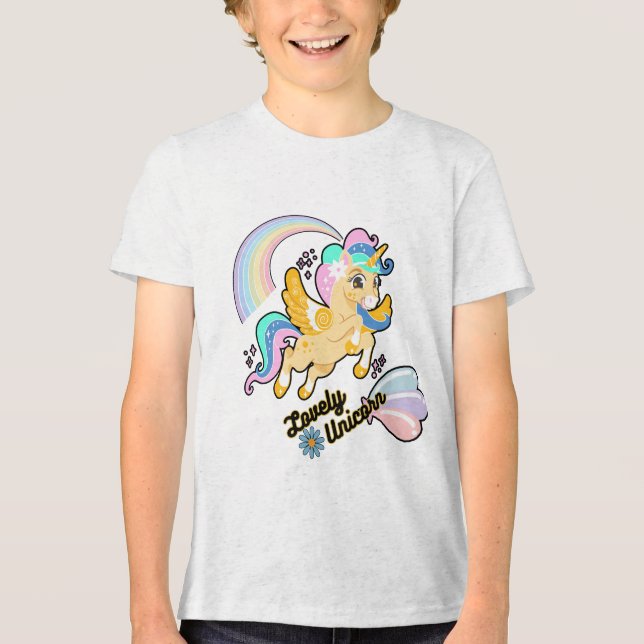 Unicorn-design för Unicorn älskare T Shirt (Framsida)