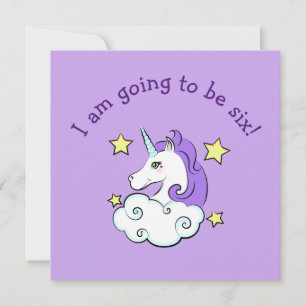 Unicorn Design-inbjudan Inbjudningar