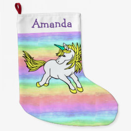 Unicorn Design-julklapp Stor Julstrumpa