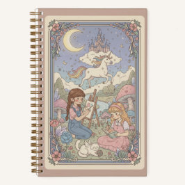 Unicorn Dream & Whimsical Artists Meadow Journal