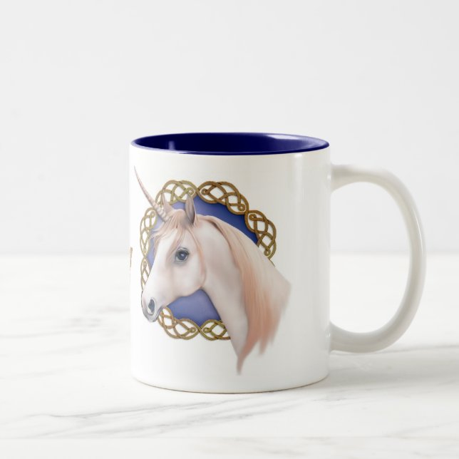 Unicorn Dreams Två-Tonad Mugg (Höger)