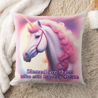Unicorn-drömmar Kudde