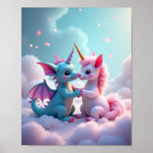 Unicorn Dron/Unicorn Poster