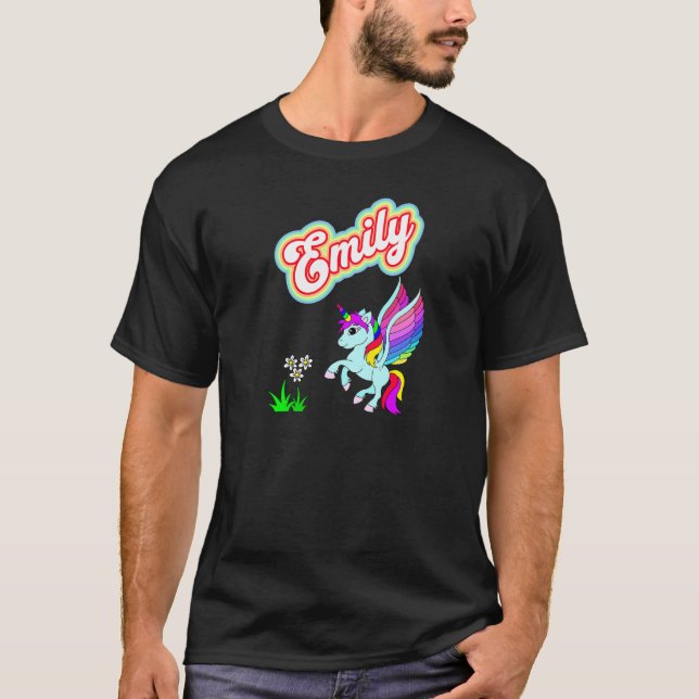 Unicorn Emily T Shirt (Framsida)