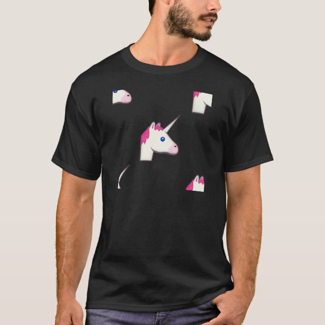 Unicorn emoji t-shirt (Framsida)