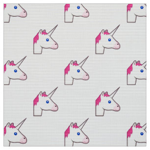 Unicorn emoji-väv tyg