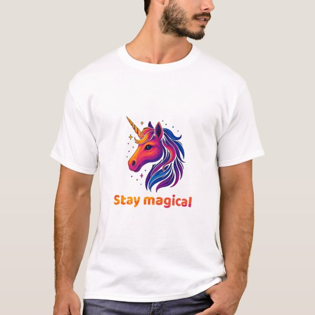 Unicorn Energy T Shirt (Framsida)