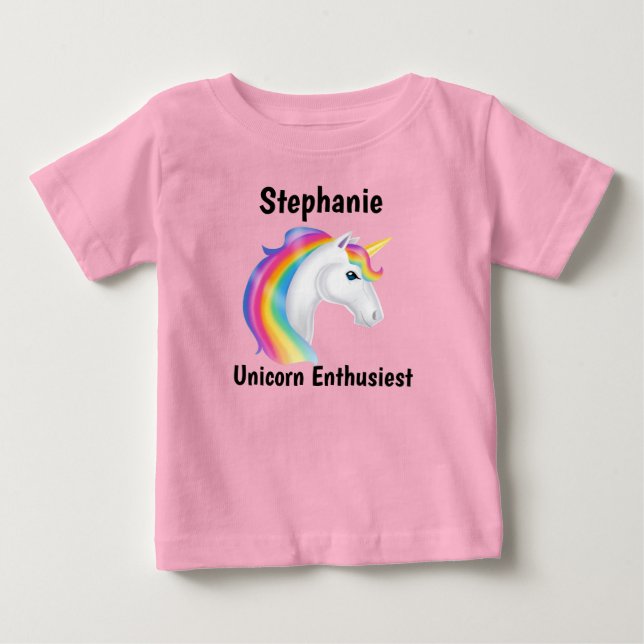 Unicorn Enthusiest T Shirt (Framsida)