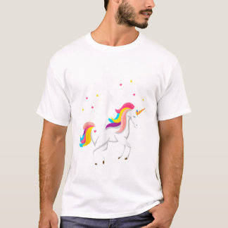 Unicorn Equestrian Vaulting tjejer T Shirt Horse A