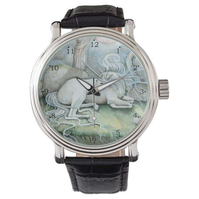 Unicorn Fantasy Art av Molly Harrison Armbandsur (Framsida)