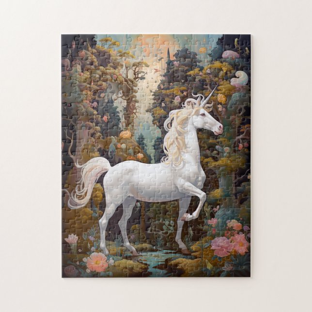 Unicorn Fantasy Art Pussel (Vertikal)