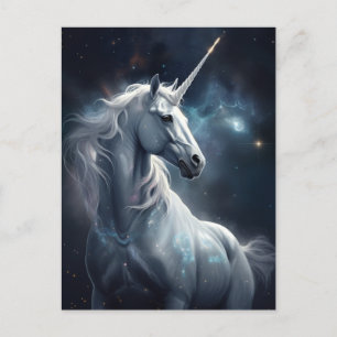 Unicorn Fantasy Art vykort