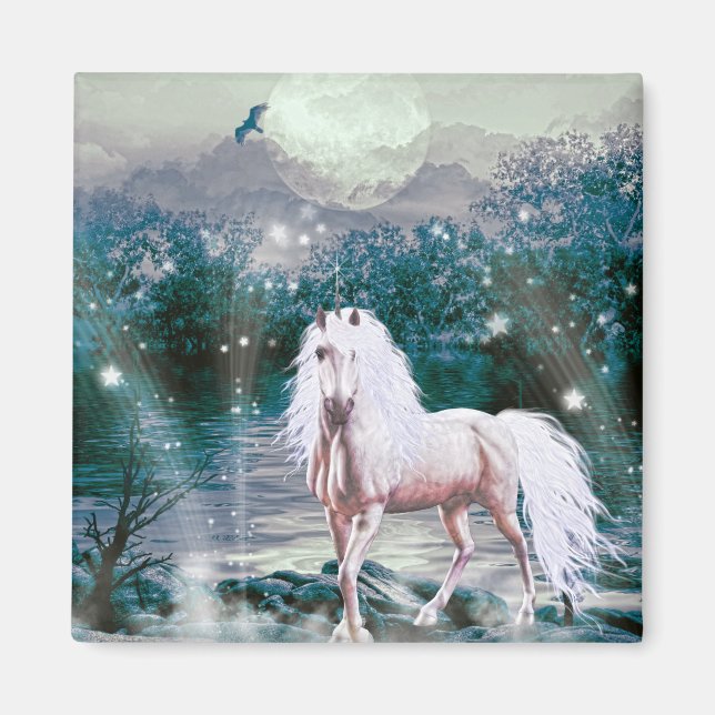 Unicorn Fantasy Magnet (Framsidan)