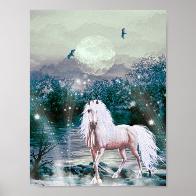 Unicorn Fantasy Poster (Framsidan)