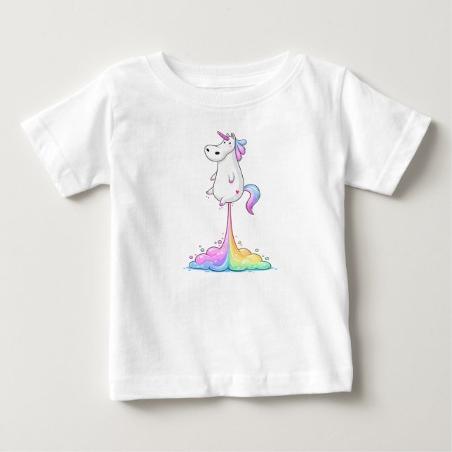 Unicorn Fart T-shirt  (Framsida)
