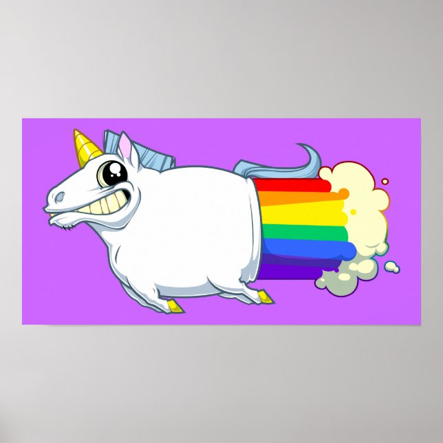 Unicorn Fartsv Poster (Framsidan)