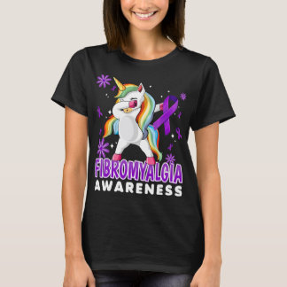 Unicorn Fibromyalgia - Fibro Warrior T Shirt