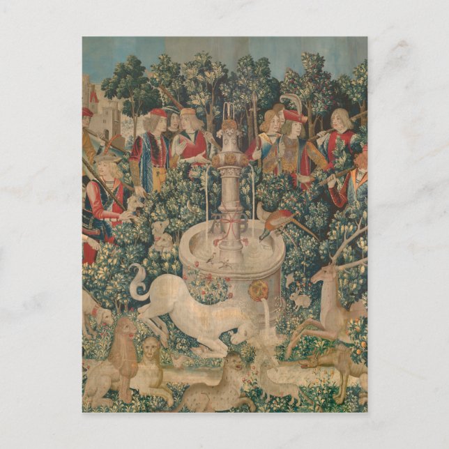 Unicorn finns vykort (Framsida)