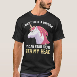 Unicorn firar den farande enhörningen t shirt