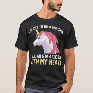 Unicorn firar den farande enhörningen t shirt