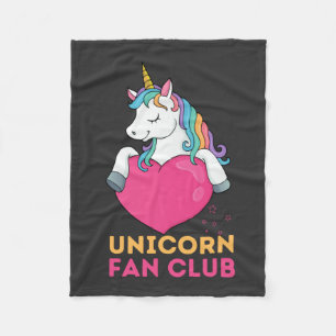 Unicorn Fläkt Klubb Kids Fleecefilt