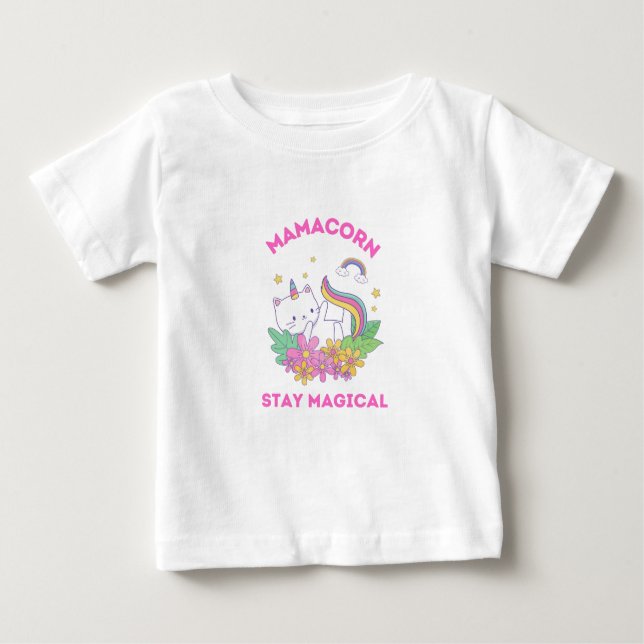 Unicorn Fläkt Klubb Magic T Shirt (Framsida)